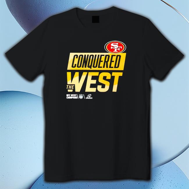 Official Conquered The West San Francisco 49ers Tee