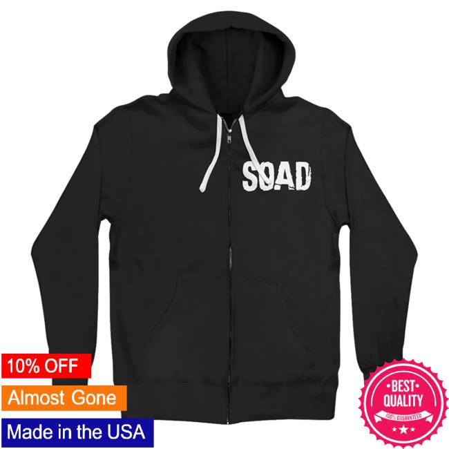 Official System Stack Logo Zip Up Longsleeve T Shirt