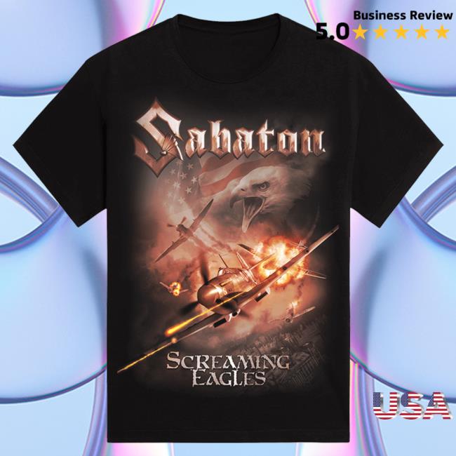 Official Sabaton Merch Store Sabaton Limited Screaming Eagles T-Shirts Sabaton Shop