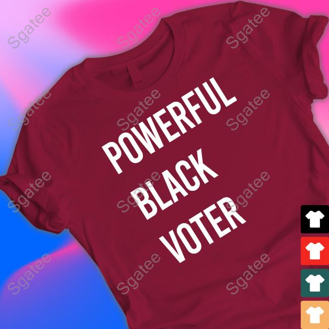 Afrosabi Or Yvette Powerful Black Voter Long Sleeve Tee Shirt