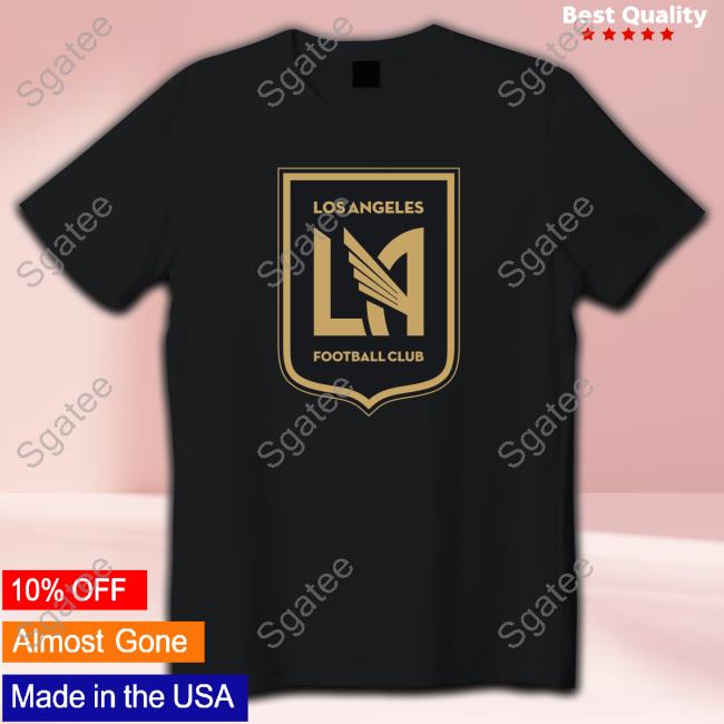 LAFC Merch LAFC Fanatics Black Primary Logo II Shirt, Hoodie, Longsleeve, Sweatshirt, V-Neck Tee
