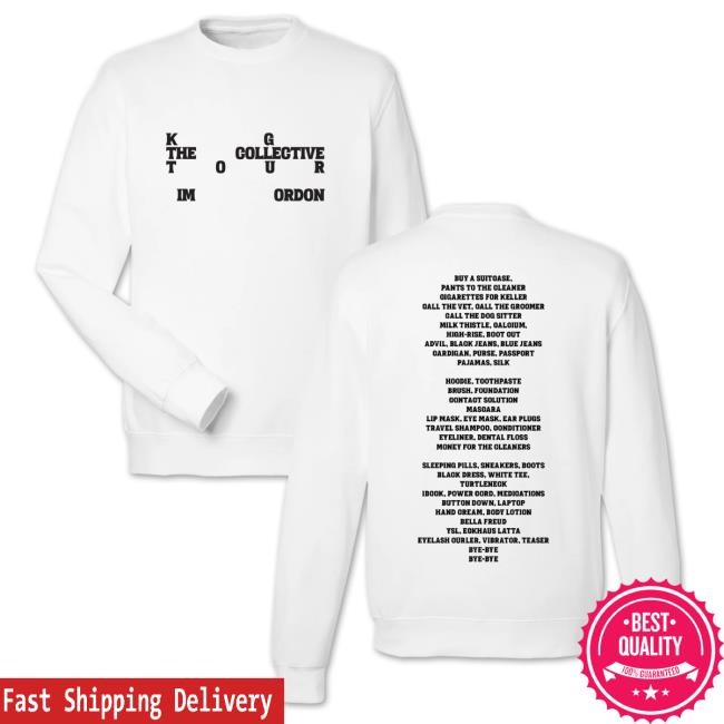 Official Kim Gordon Merch Shop Kim The Collective (White) Popover Hoodie KimGordon
