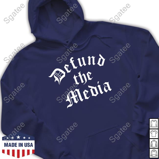 Official Barstool Sports Defund The Media Hoodie