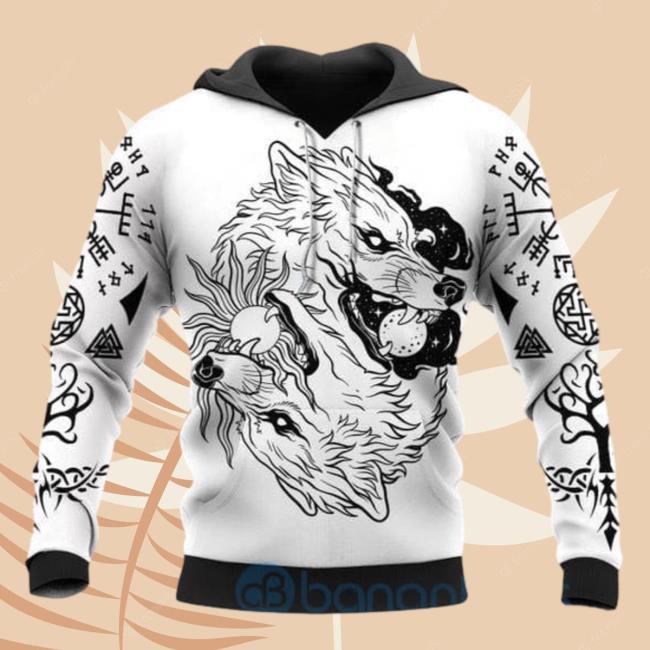 Banantees The Sons of Fenrir Hati and Skoll All Over Printed 3D Tees