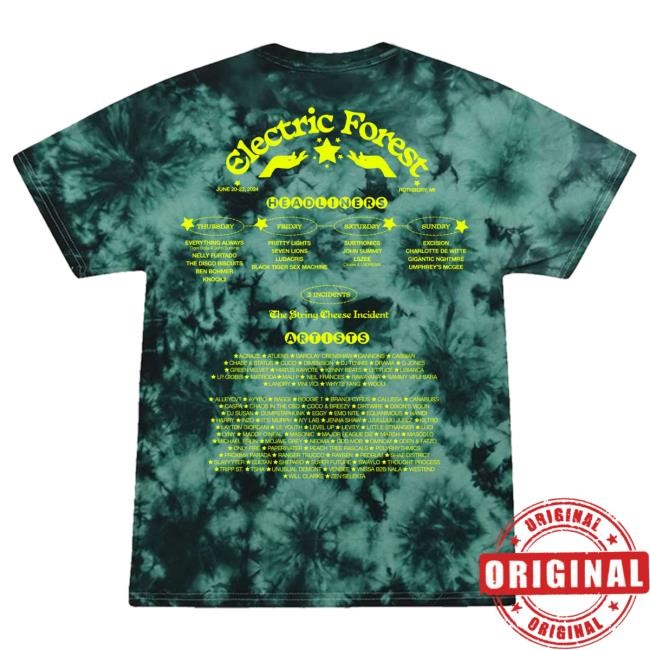 Magic Can't Be Contained New Shirt Electric Forest Festival Official