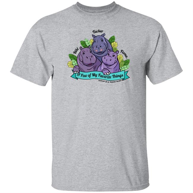Cincinnati Zoo Shop Favorite Hippo Trio Shirt
