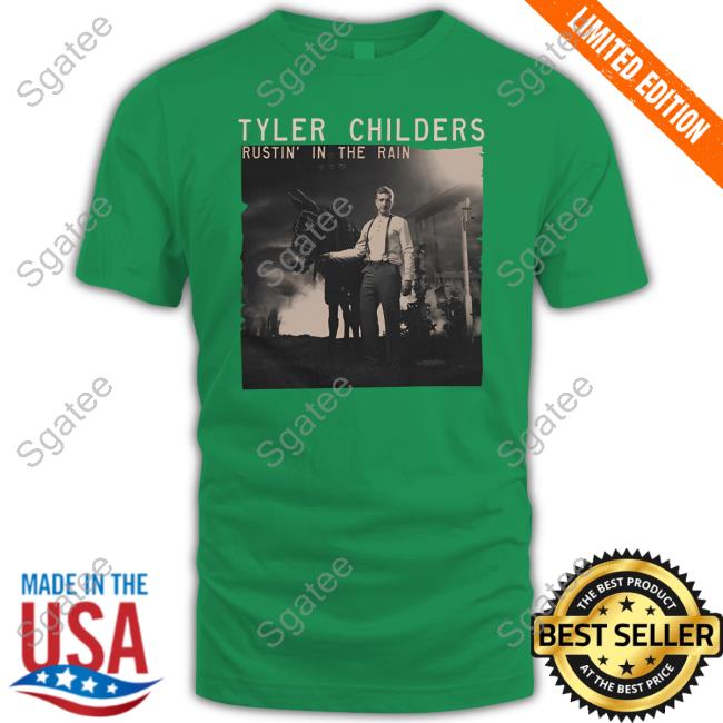 Tyler Childers Merch Rustin' In The Rain Hooded Sweatshirt