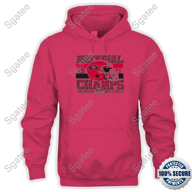 Georgia Bulldogs Champion Youth College Football Playoff 2021 National Champions Winning Stripes TShirts