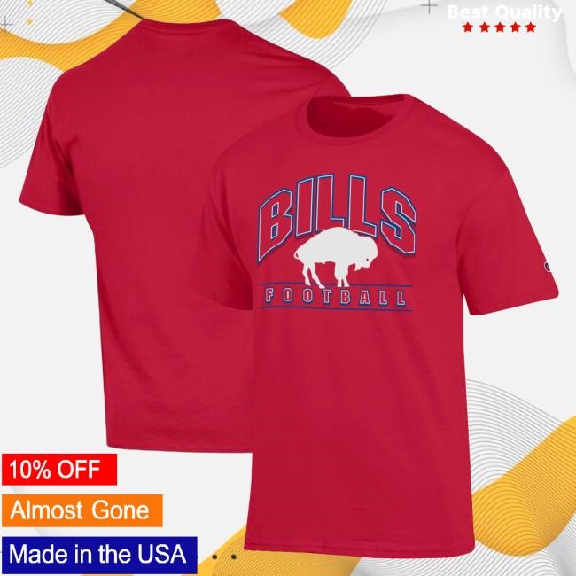 Buffalo Bills Champion Red Artwork Streetwear