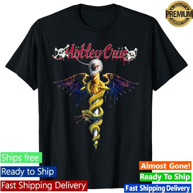 Mötley Crüe - Dr. Feel Good Slime Crew Neck Motley Crue Official