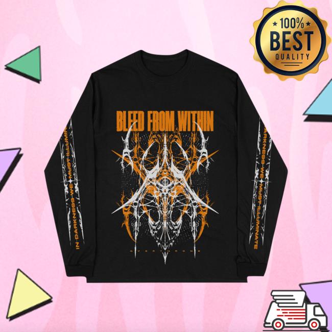 Official Bleed From Within Shop Shard Long Sleeve Tee Shirt