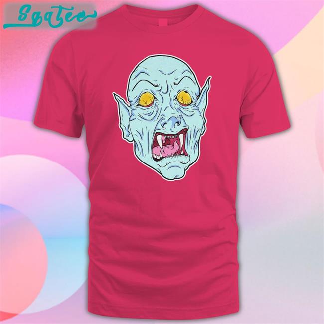 Popcorned Planet Merch Night Frights Dracula Long Sleeve Shirt