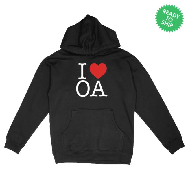I <3 OA (Black) Crew neck Sweatshirt