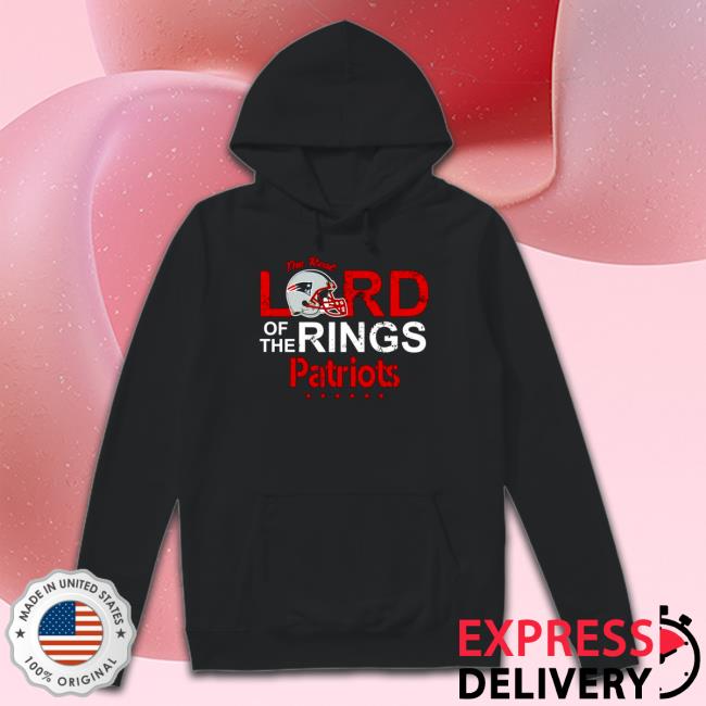 Official The real lord of the rings new england Patriots Hoodie