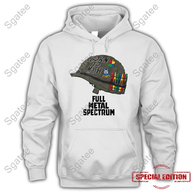 Official Bunker Branding Store Full Metal Spectrum T Shirt White