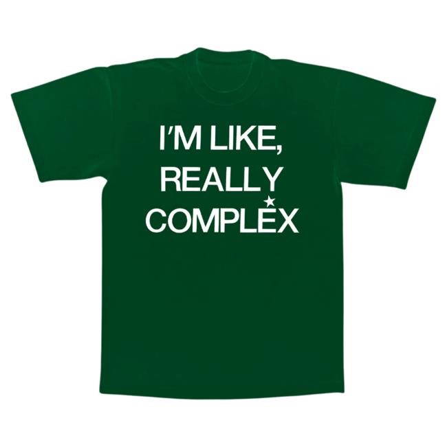 Official Complex Renee Rapp I'm Like, Realy Complex Tee Reneé Rapp