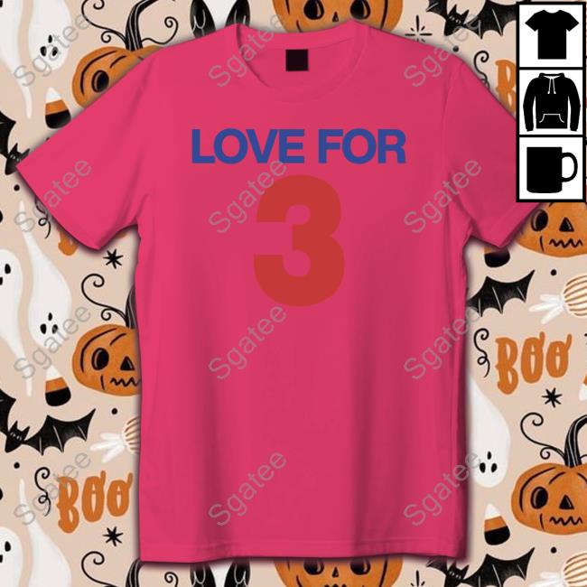 Official Love For 3 Shirt