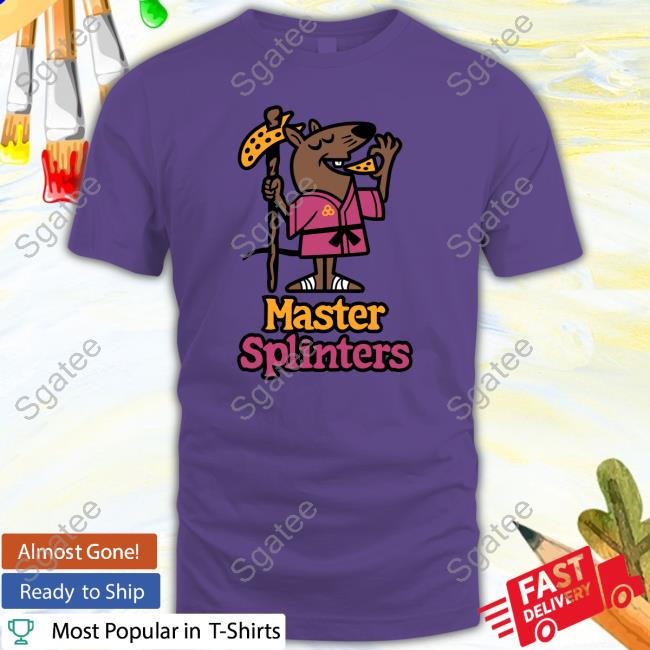 Official Master Splinters Pizza Tee