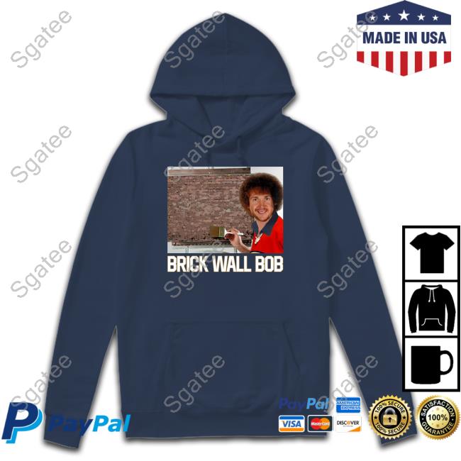 Barstool Sports Store Spittin' Chiclets Brick Wall B Painting Hoodie