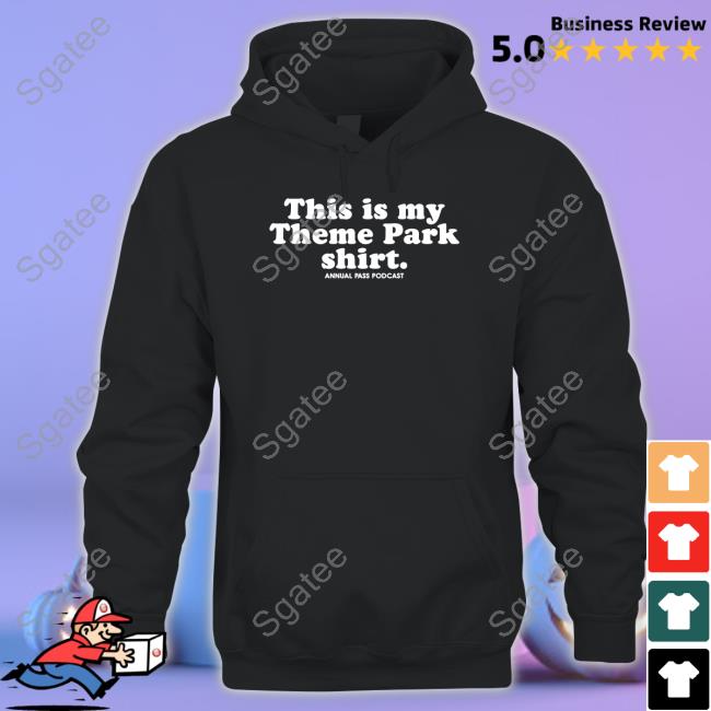Rooster Teeth Store This Is My Theme Park Shirt Annual Pass Podcast Shirt Jack Pattillo T-Shiirt