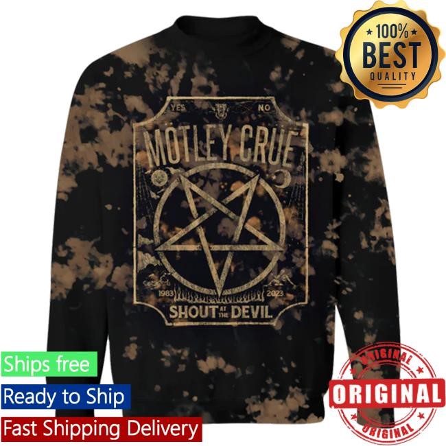 Official Motley Crue Merch Store Mötley Crüe Ouiji Board Dye Sweatshirts