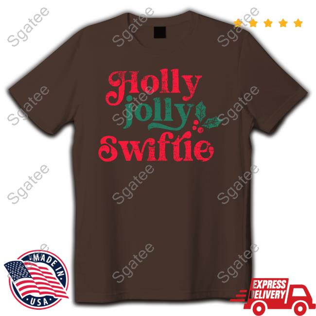 Official Holly Jolly Swiftie Christmas Shirt