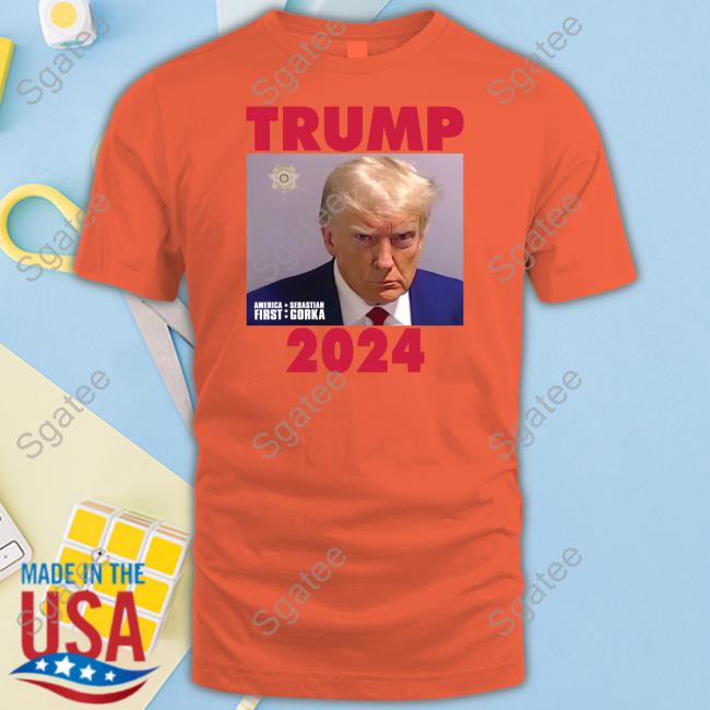 Sebastian Gorka Store Trump 2024 Mug Shot T-Shirt