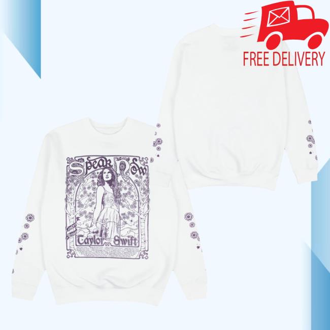 Official TayloSwift Clothing Merch Shop Store Speak Now Taylors Swift Version Tracklist White T-Shirts