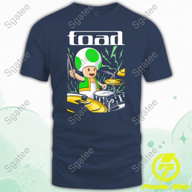 Sunfyre Toad Band Mushroom Tee