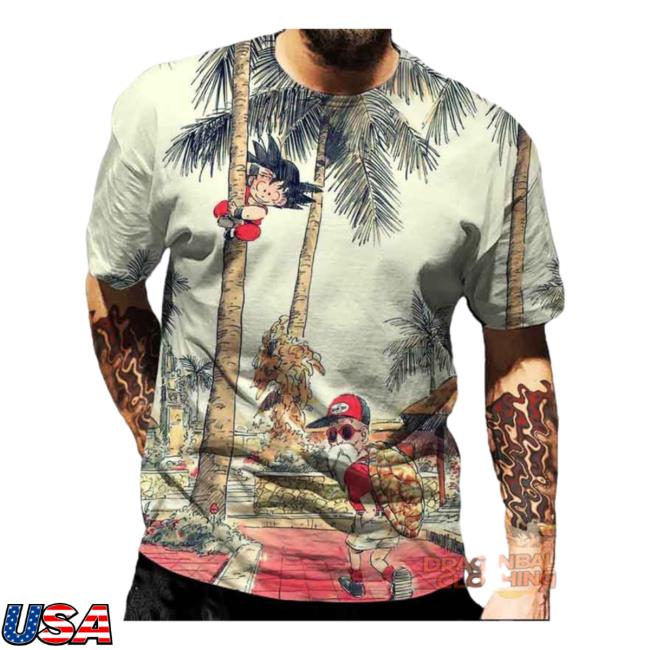 Official Dragon Ball Z Clothing New Summer Fashion 3D Print Tees