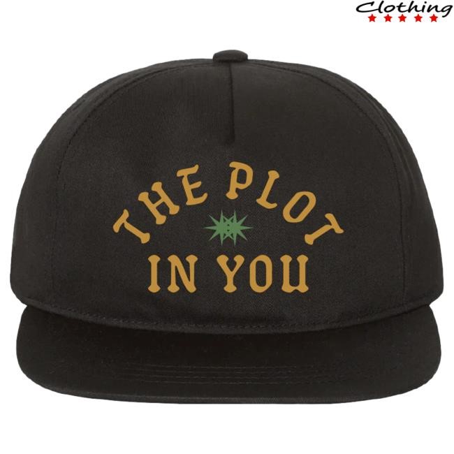 Official The Plot In You Clothing Store Merch Black Logo Cap