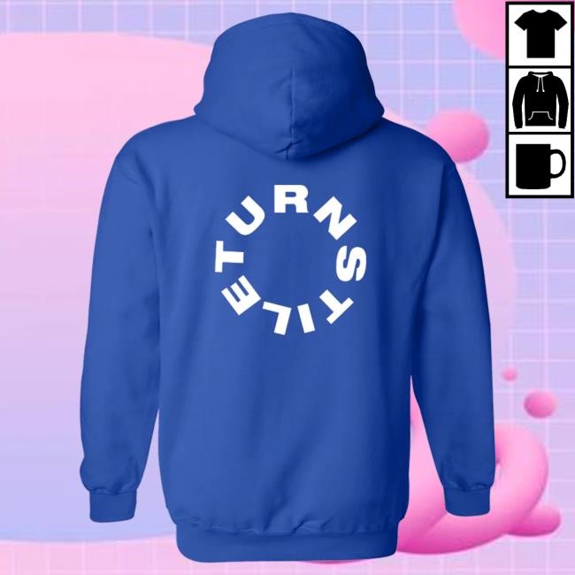 Official Turnstile Merch Store Turnstile "Never Enough" Royal Hoodie