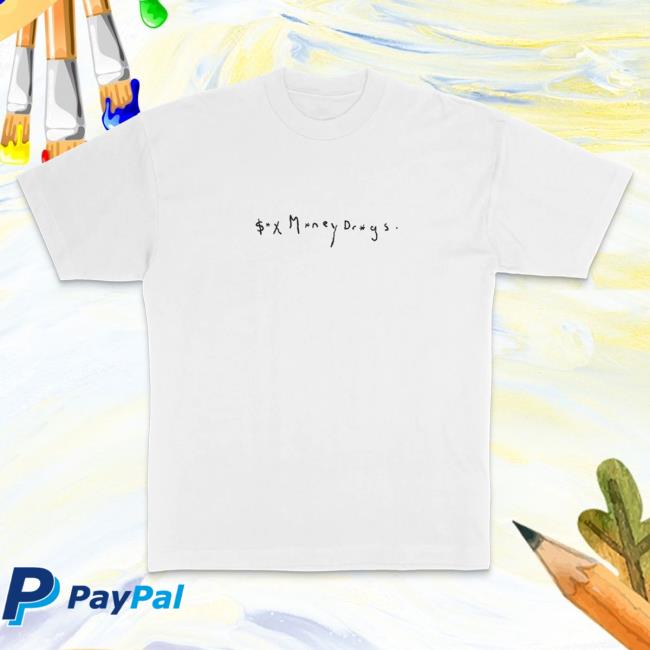 Official Lucki Merch Deadboylife SMD Lucki Shirt (White) Deadboylife Lucki's S*X M*Ney Dr*Gs Album.