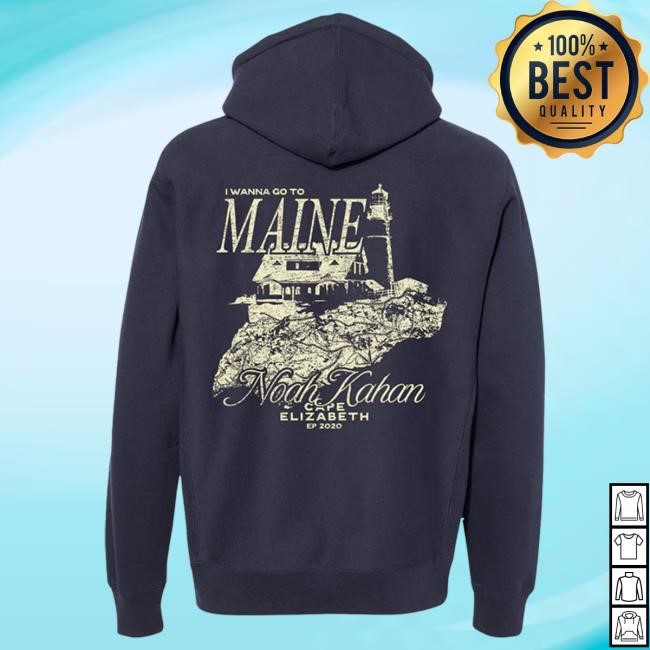 Official Noah Kahan Cape Elizabeth Hoodie
