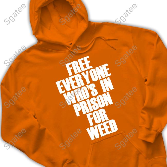 Smokeblackcraft Merch Free Everyone Who's In Prison For Weed Tee