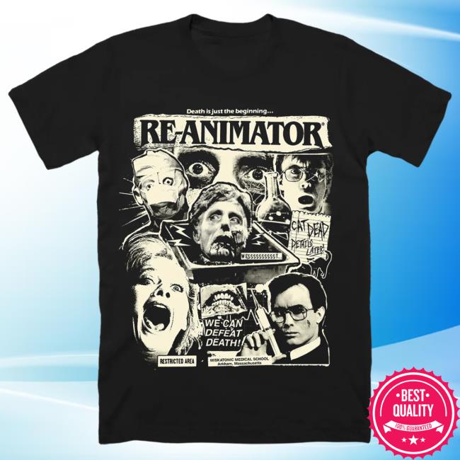 Official Cavity Colors Re-Animator: Death Defeated - Tee