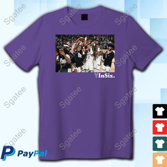 Bucks In Six Photo Reel Damian Lillard #2 Milwaukee Bucks Long Sleeve T Shirt