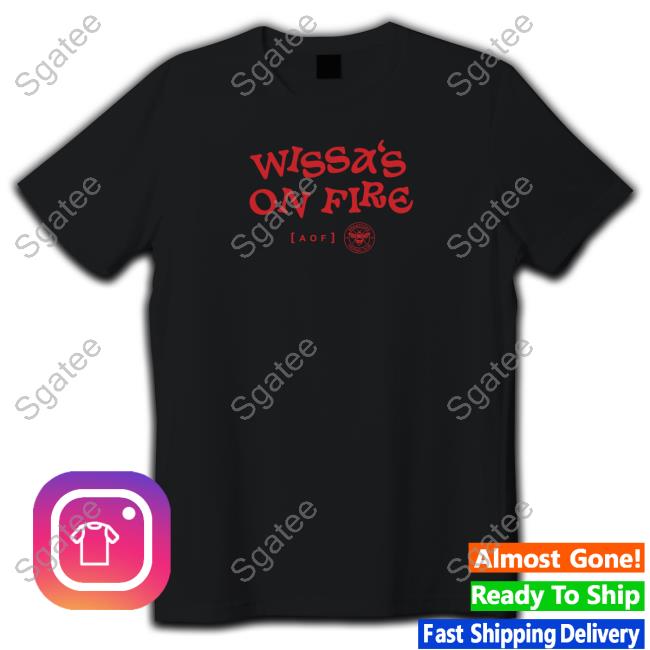 Official Wissa's On Fire Brentford X Aof Long Sleeve Tee