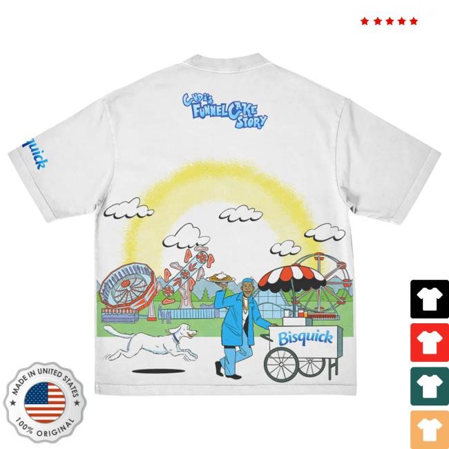 Cudi's Funnel Cake T Shirt - KiD CuDi Official Store