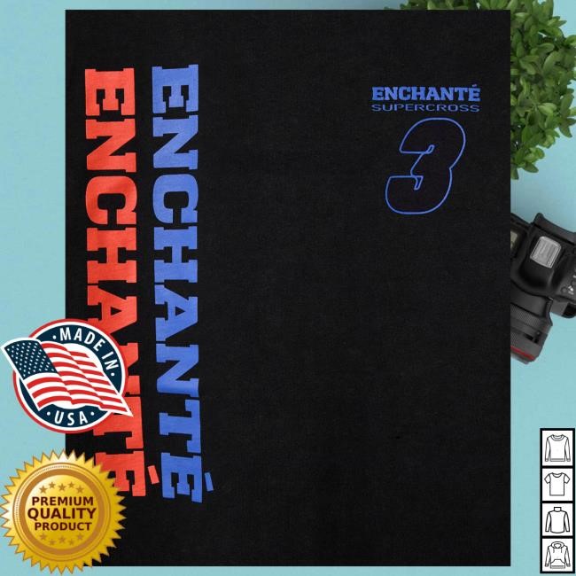 Official Daniel Ricciardo Merch Store Shop Ric3 Enchante Enchanté Number Plate T Shirt DanielRicciardo