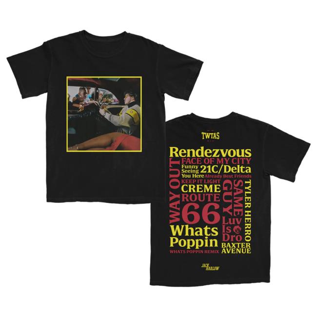 Official Jack Harlow Merch Store Jack Harlow Autograph Cover Popover Shirt Jack Harlow Clothing Shop JackHarlow