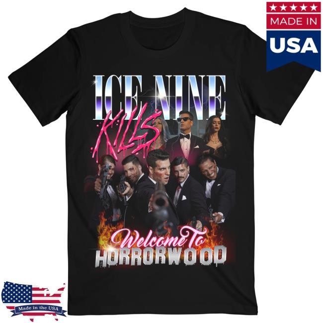 Official Ice Nine Kills Merch Store Welcome To Horrorwood Attractive Shirt Ink Merch IceNineKills
