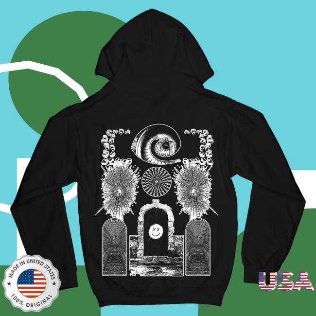 Official Louis Tomlinson Merch Store Louis Tomlinson Portal Black Crewneck Sweatshirt LouisTomlinson Apparel Clothing Shop