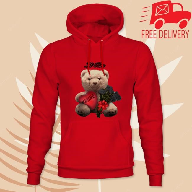 Official Lil Kim #Mine Teddy – Hooded Sweatshirt