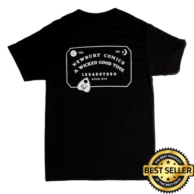 Official Newbury Comics Merch Wicked Good Spirit Board Tee