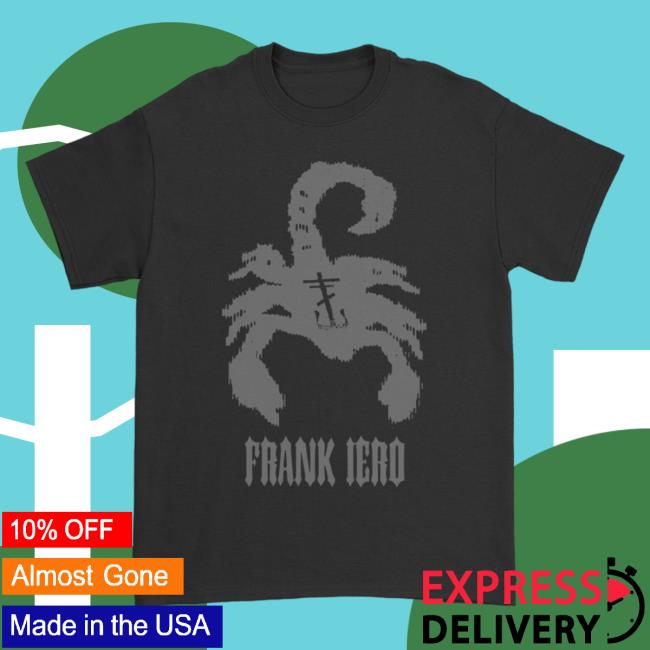 Official Frank Iero Merch Scorpion Shirt
