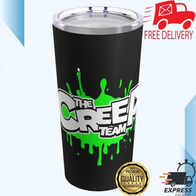 Official Creep Cast Merch Splat Tumbler CreepCast
