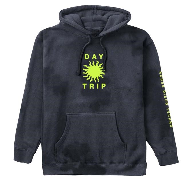 Insomniac Shop Clothing: Official Merch Store | Day Trip Sunset Tie Dye Lineup Retro Hoodie