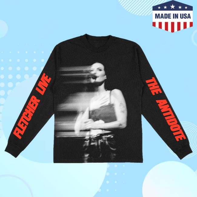 Official Fletcher Merch Store The Antidote Live Long Sleeve Fletcher Clothing Shop