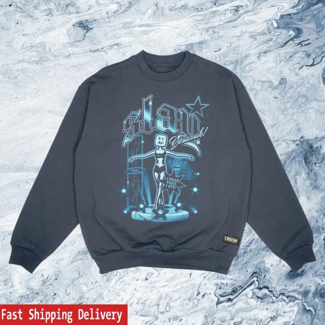 Official Caseoh Games Merch CaseOh's Slay Crew Neck Sweatshirt CaseohGames